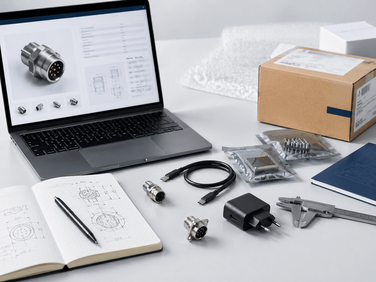 bechtech technischer Arbeitsplatz und Beschaffungsprozess
